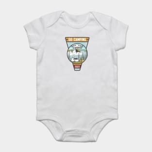 Go Camping Say Yes to Adventure Baby Bodysuit